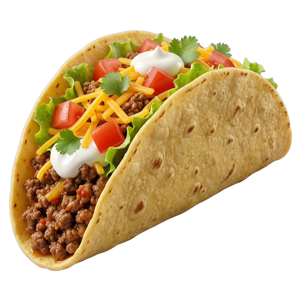 taco Photorealistic icon