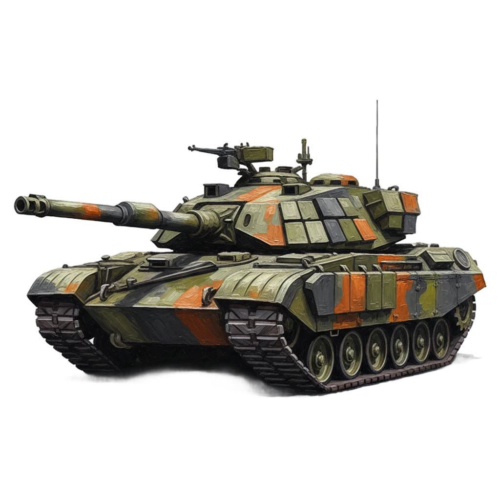 tank Oil Painting icon