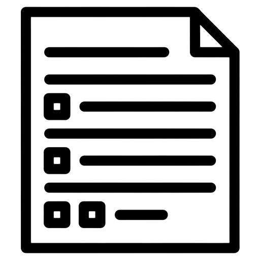 tax form Line Art icon - free AI-generated line art icon for web and app projects