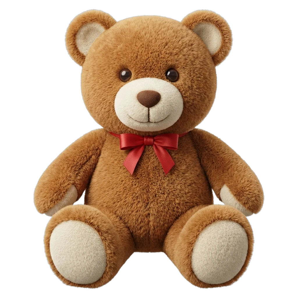 teddy bear Photorealistic icon