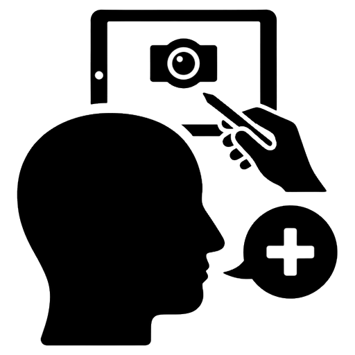 telehealth appointment Solid Glyph icon