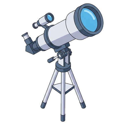 telescope Isometric icon