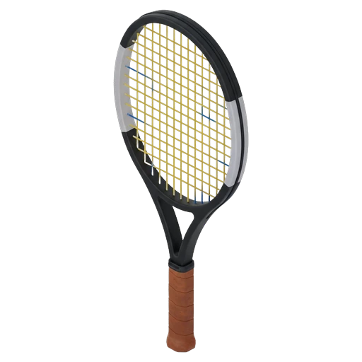 tennis racket Isometric icon