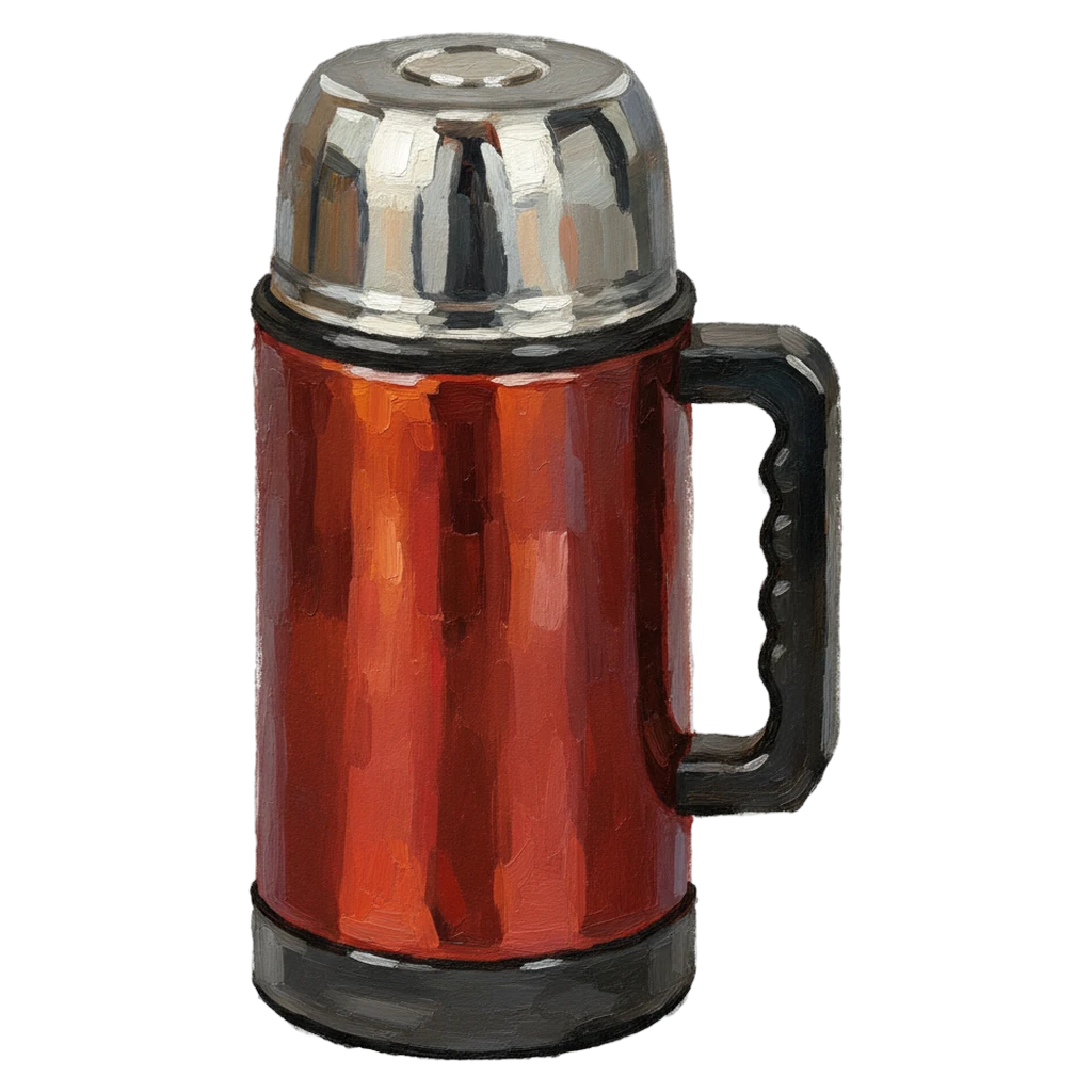 thermos Oil Painting icon