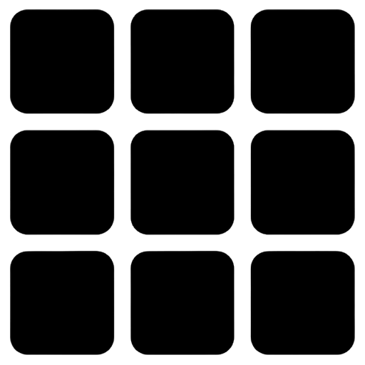 tile grid Solid Glyph icon