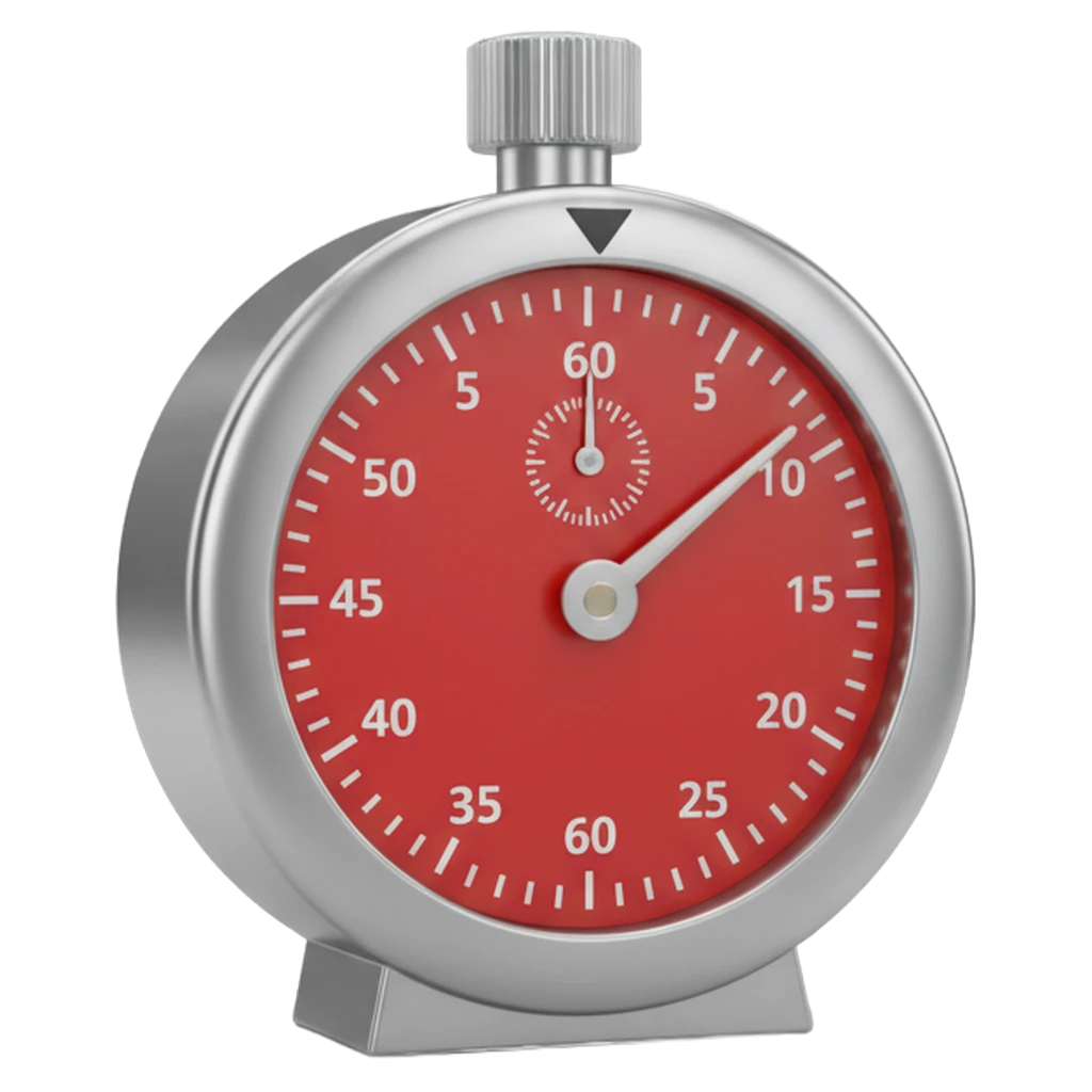 timer Photorealistic icon