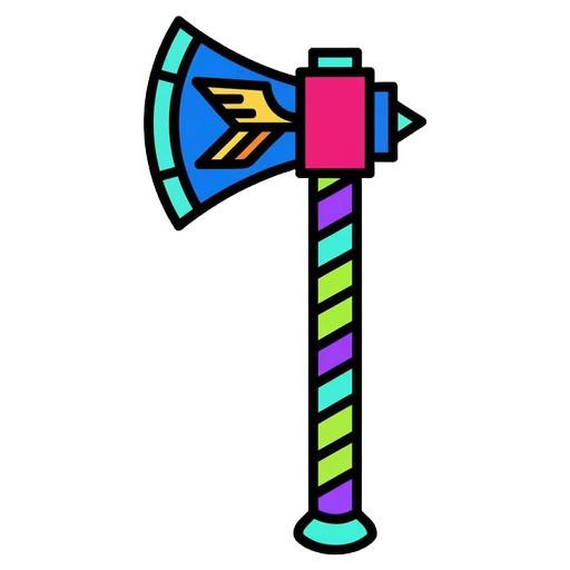 tomahawk Pop Art icon