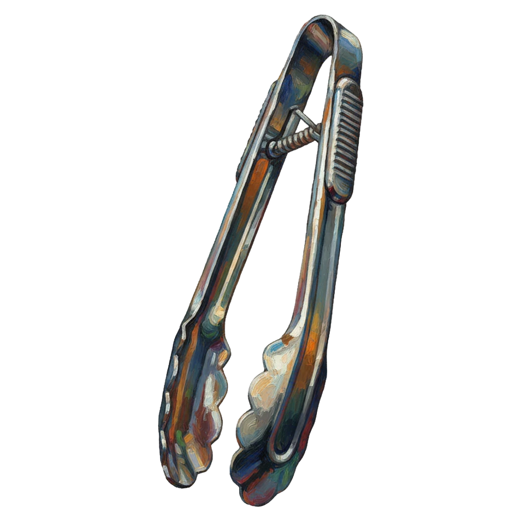 tongs Oil Painting icon