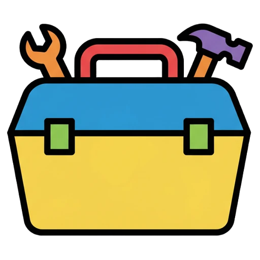 toolbox Pop Art icon