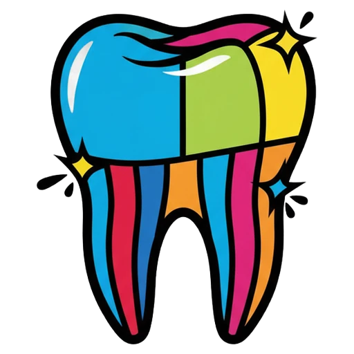 tooth Pop Art icon