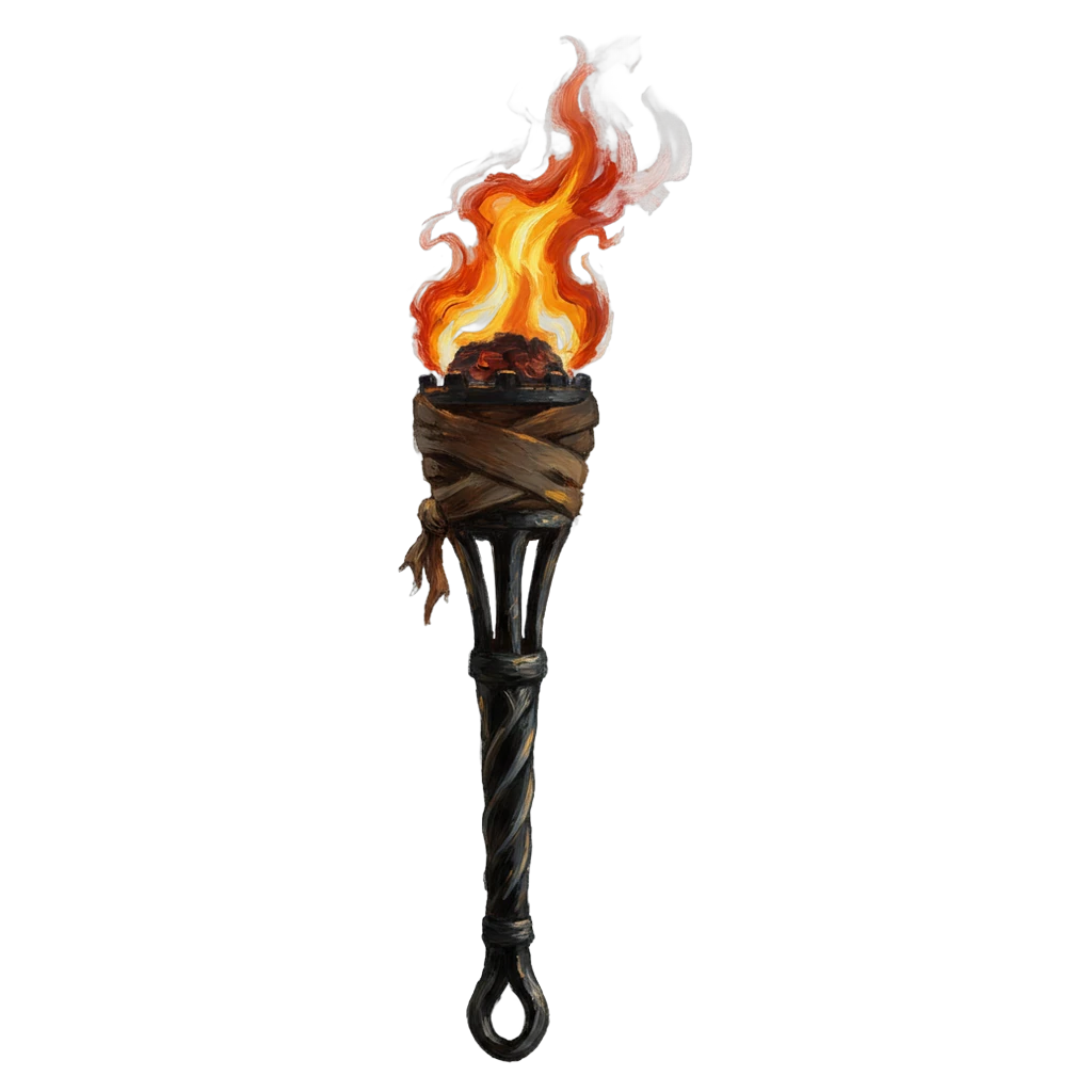 torch Oil Painting icon