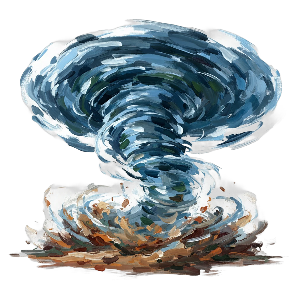 tornado Oil Painting icon