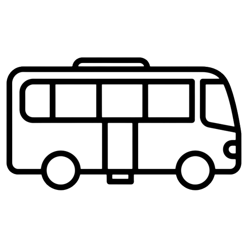 tour bus Line Art icon - free AI-generated line art icon for web and app projects