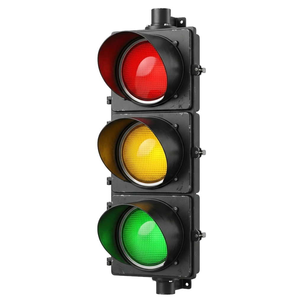traffic signal head Photorealistic icon - free AI-generated photorealistic icon for web and app projects