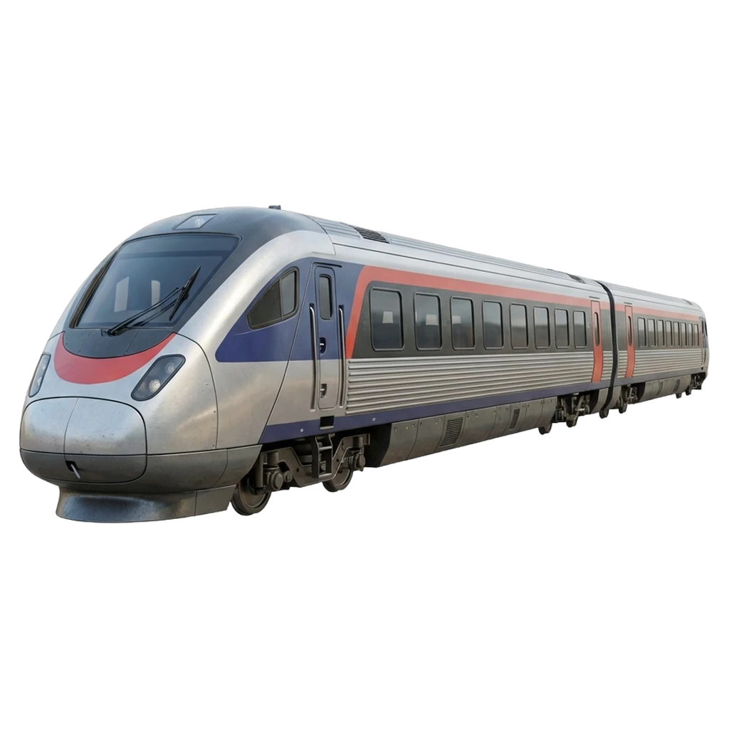 train Photorealistic icon