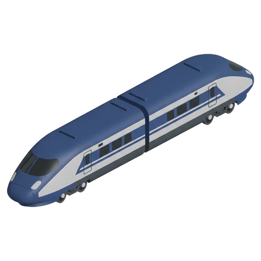 train Isometric icon