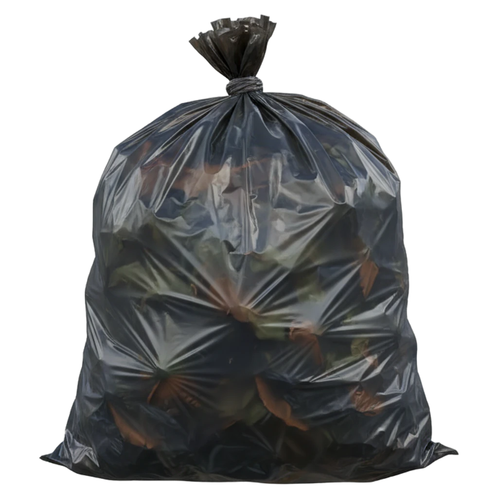 trash bag Photorealistic icon