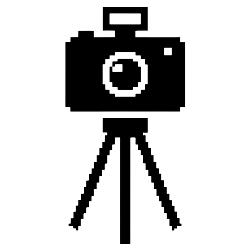 tripod camera Pixel Art icon