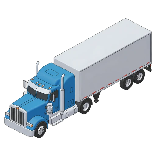truck Isometric icon