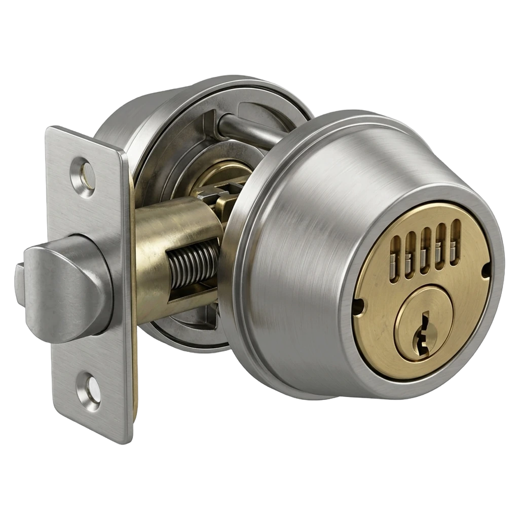 tubular lock Photorealistic icon