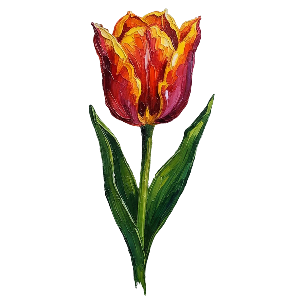 tulip Oil Painting icon