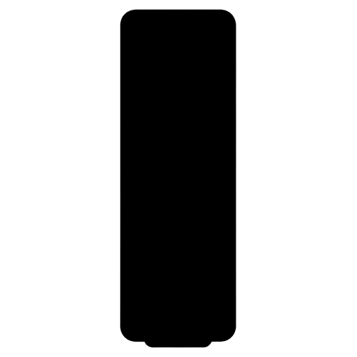 tv remote Solid Glyph icon