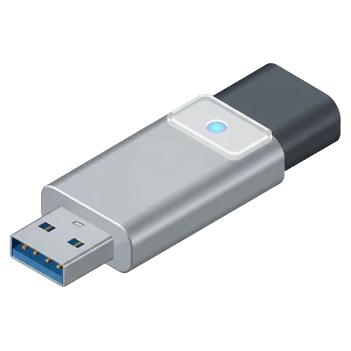 usb drive Isometric icon