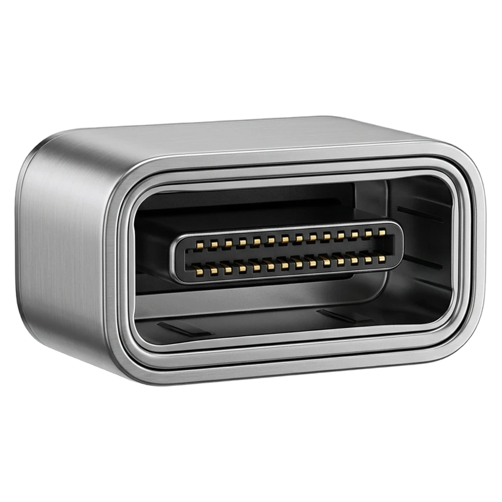 usb type c port Photorealistic icon