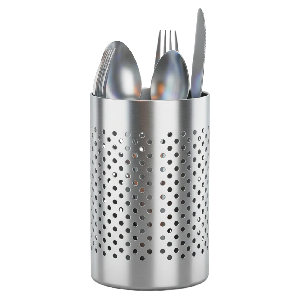 utensil holder Photorealistic icon