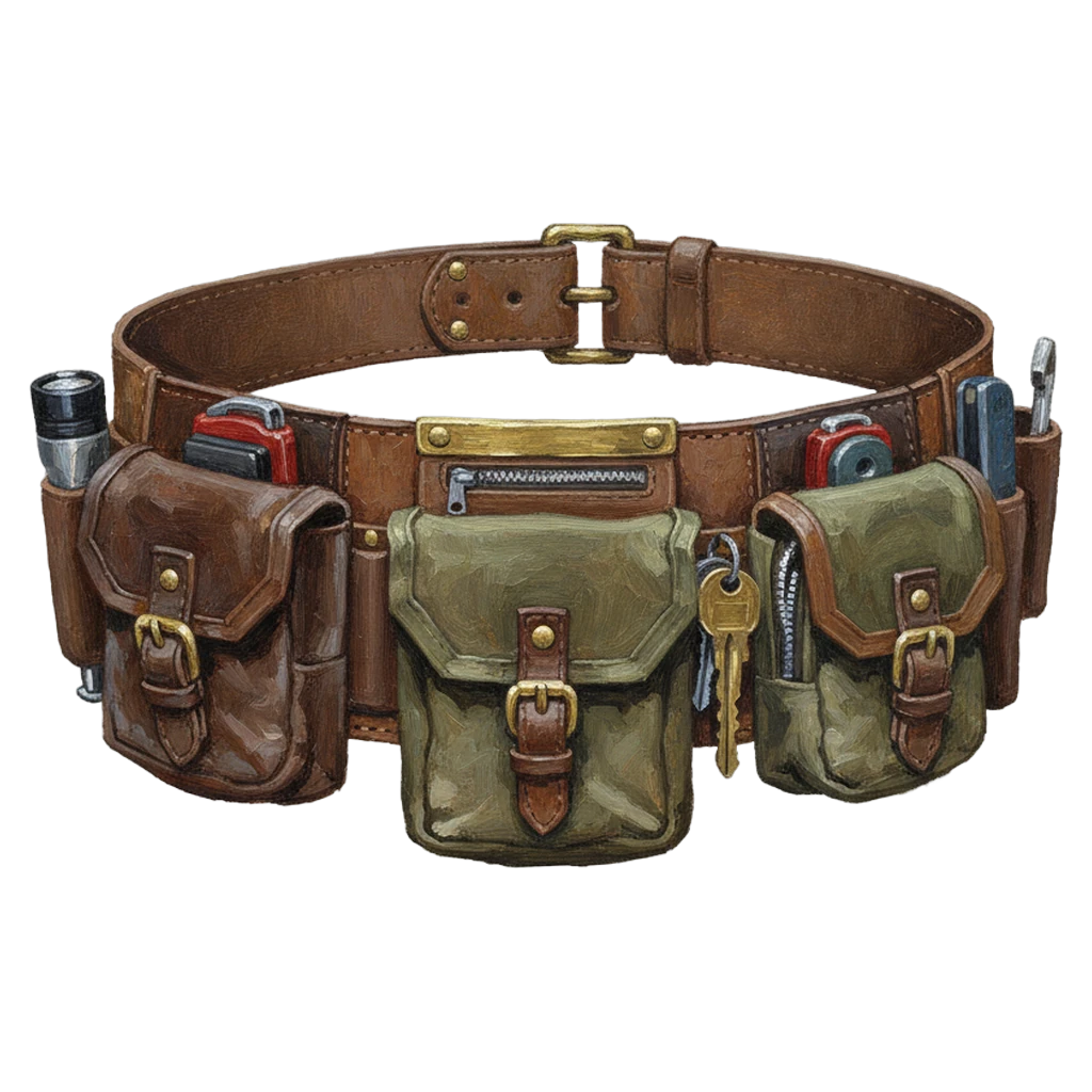 utility belt Oil Painting icon