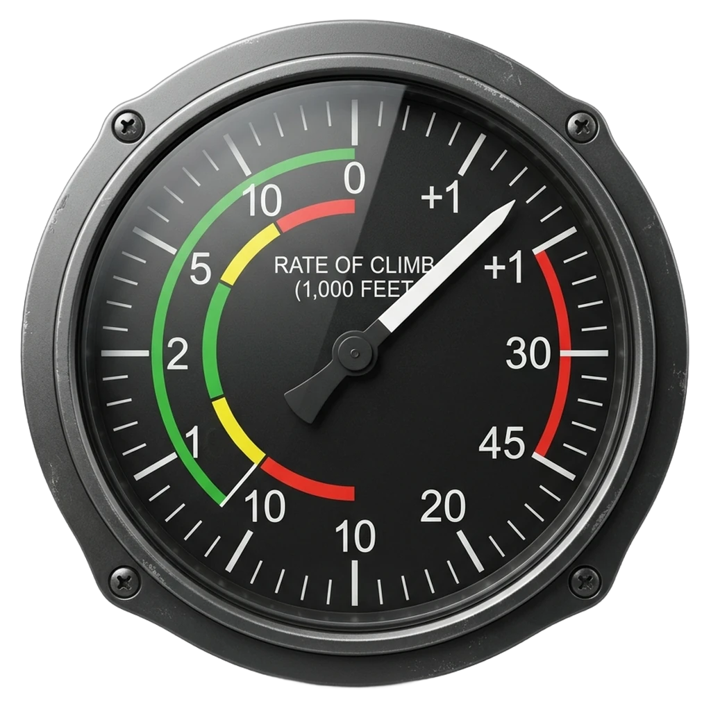 vertical speed indicator Photorealistic icon