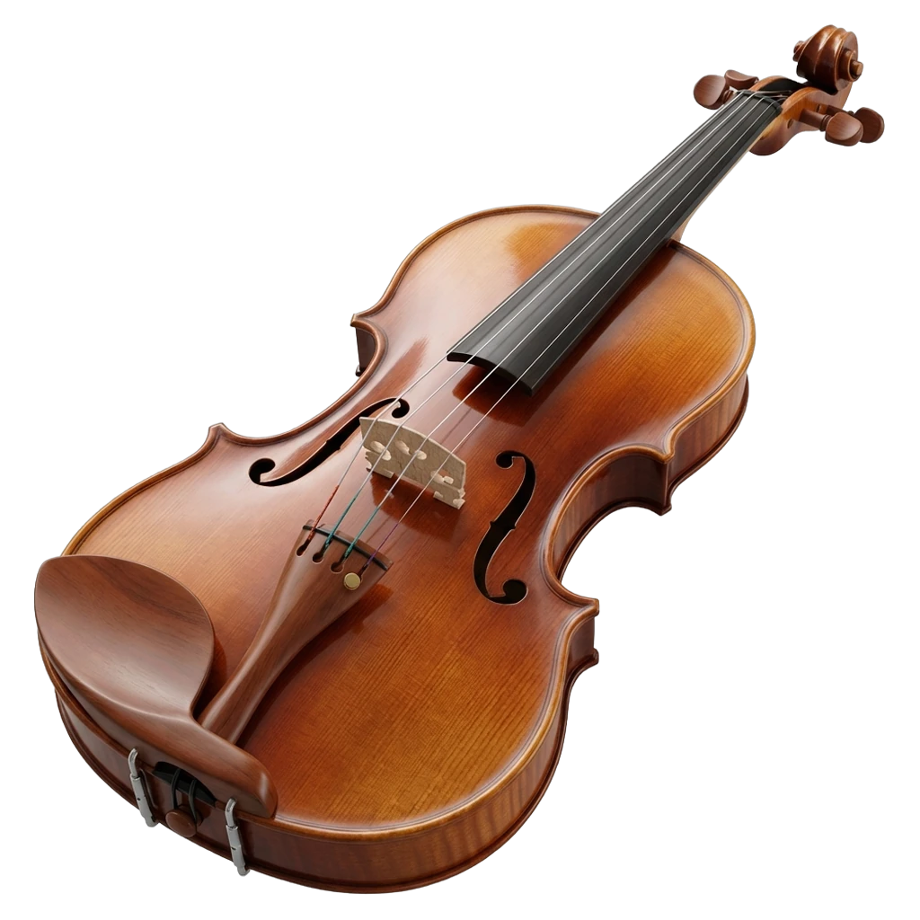 violin Photorealistic icon
