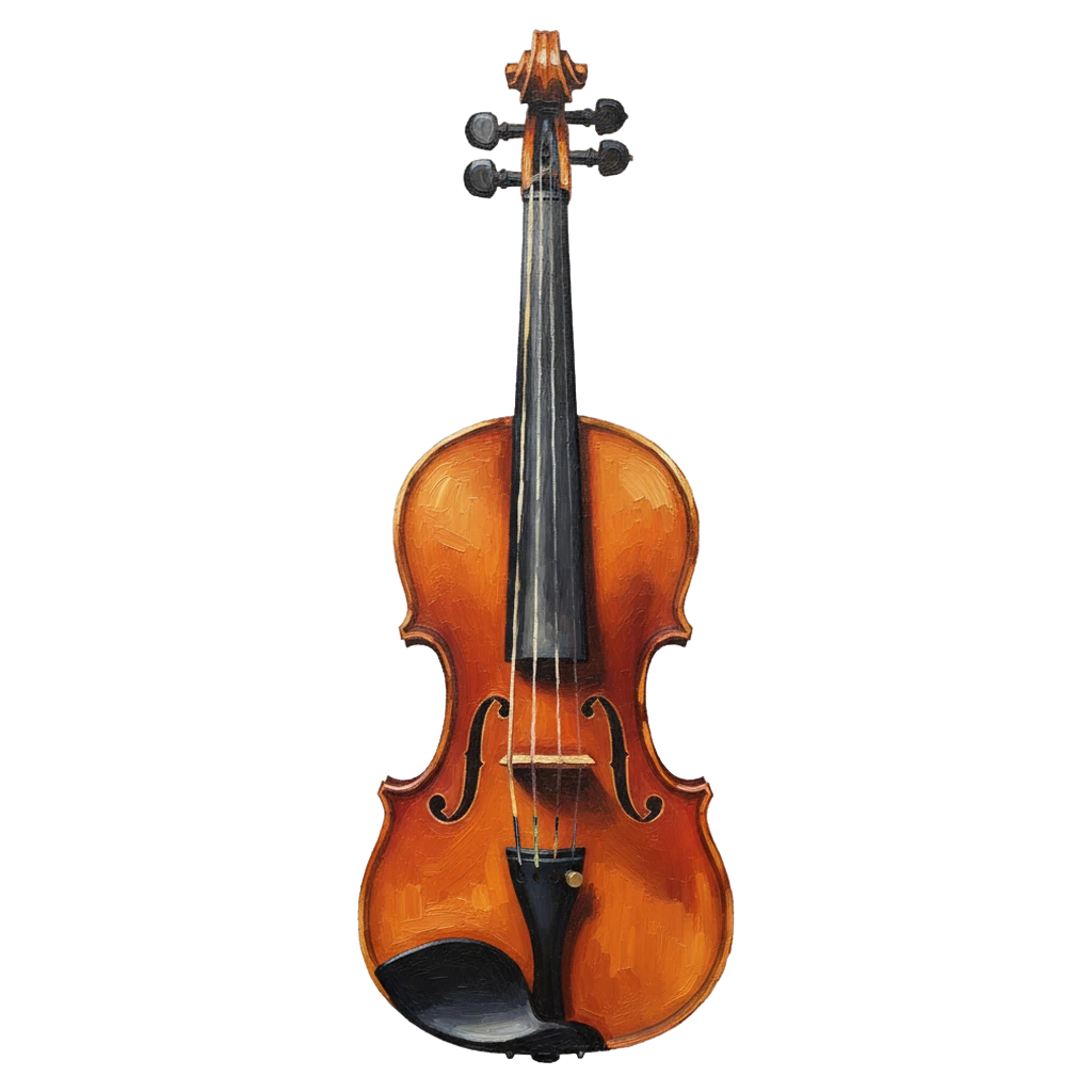 violin Oil Painting icon