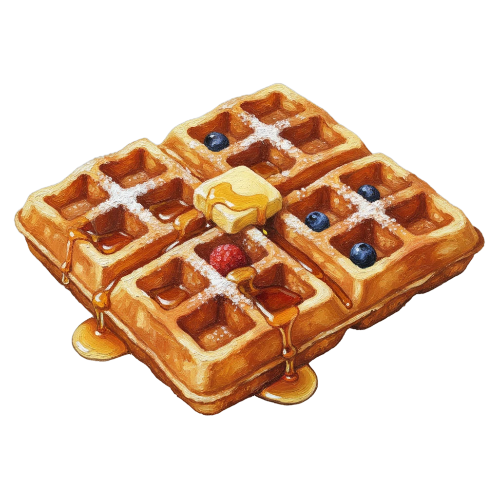 waffle Oil Painting icon