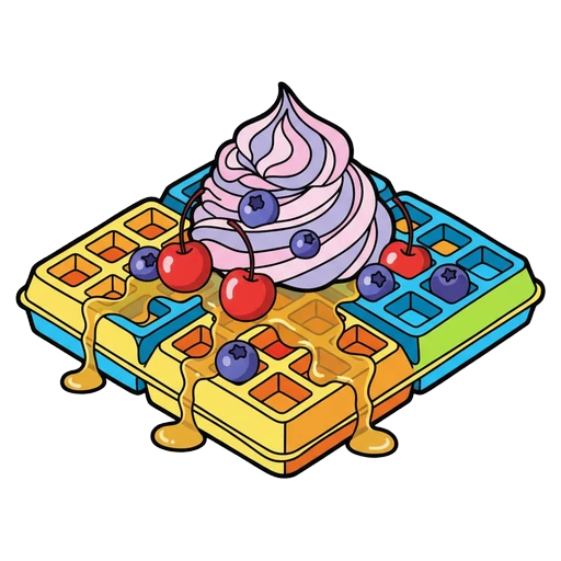 waffle Pop Art icon