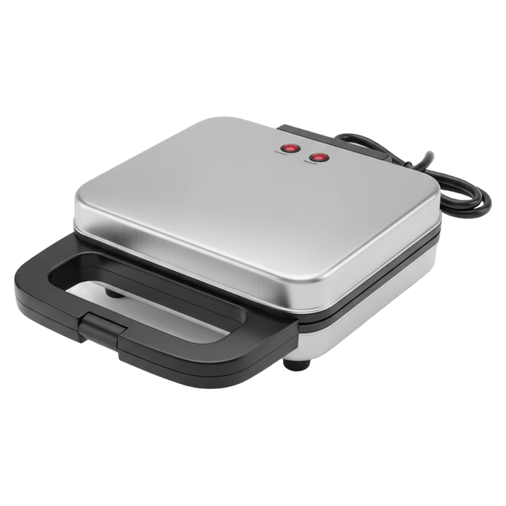 waffle maker Photorealistic icon