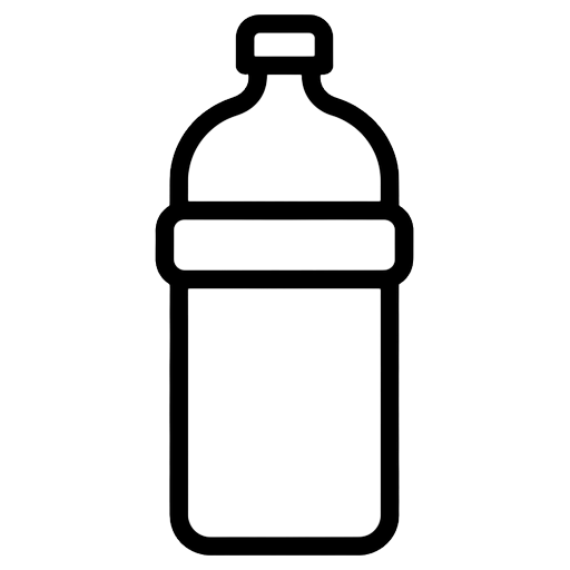 water flask Line Art icon