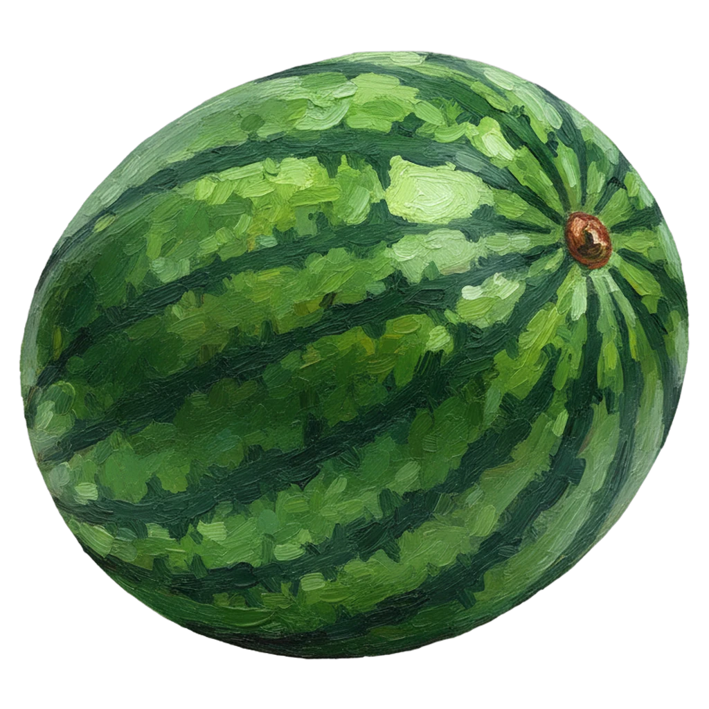 watermelon Oil Painting icon