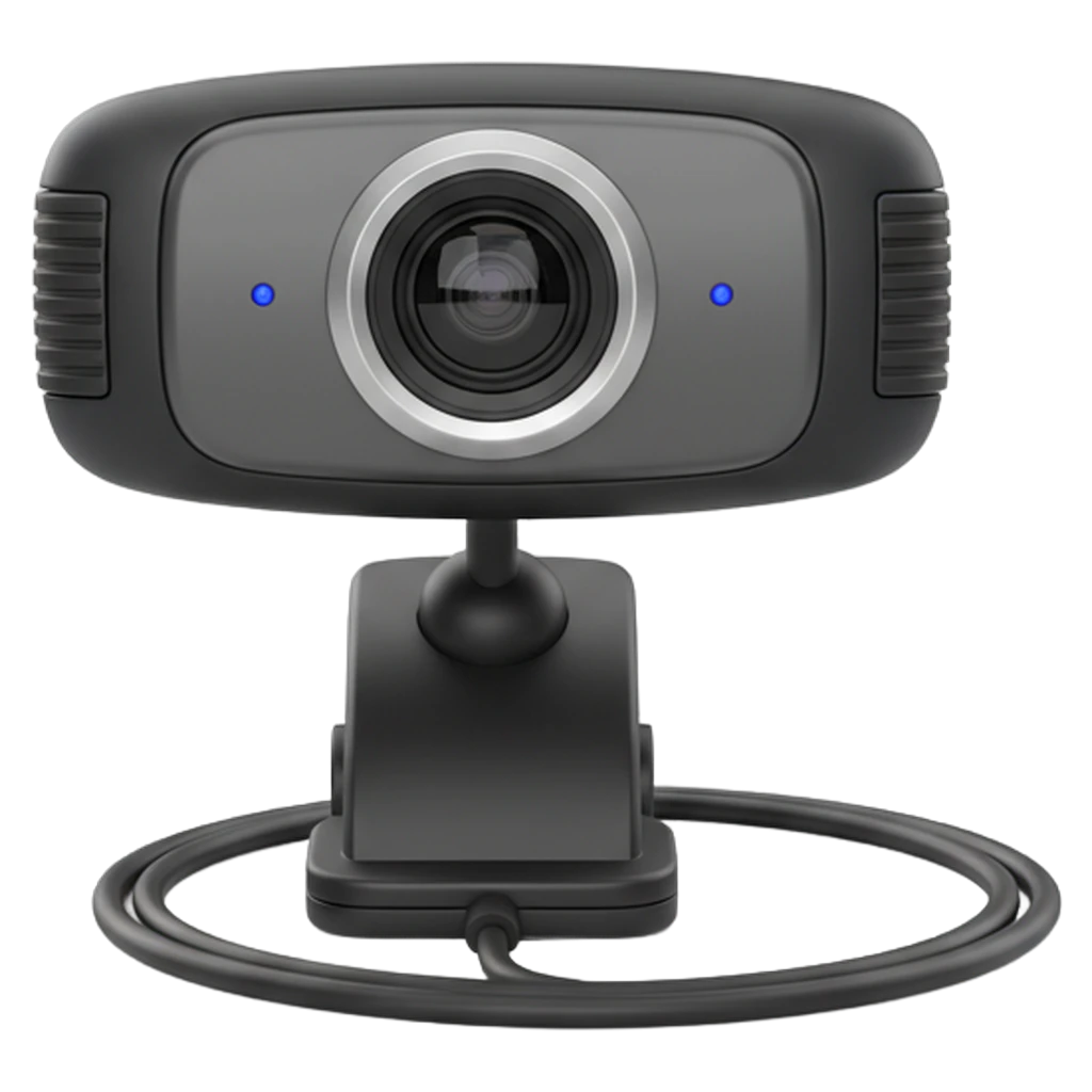webcam Photorealistic icon