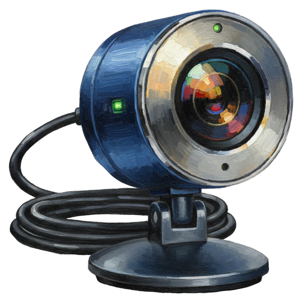 webcam Oil Painting icon