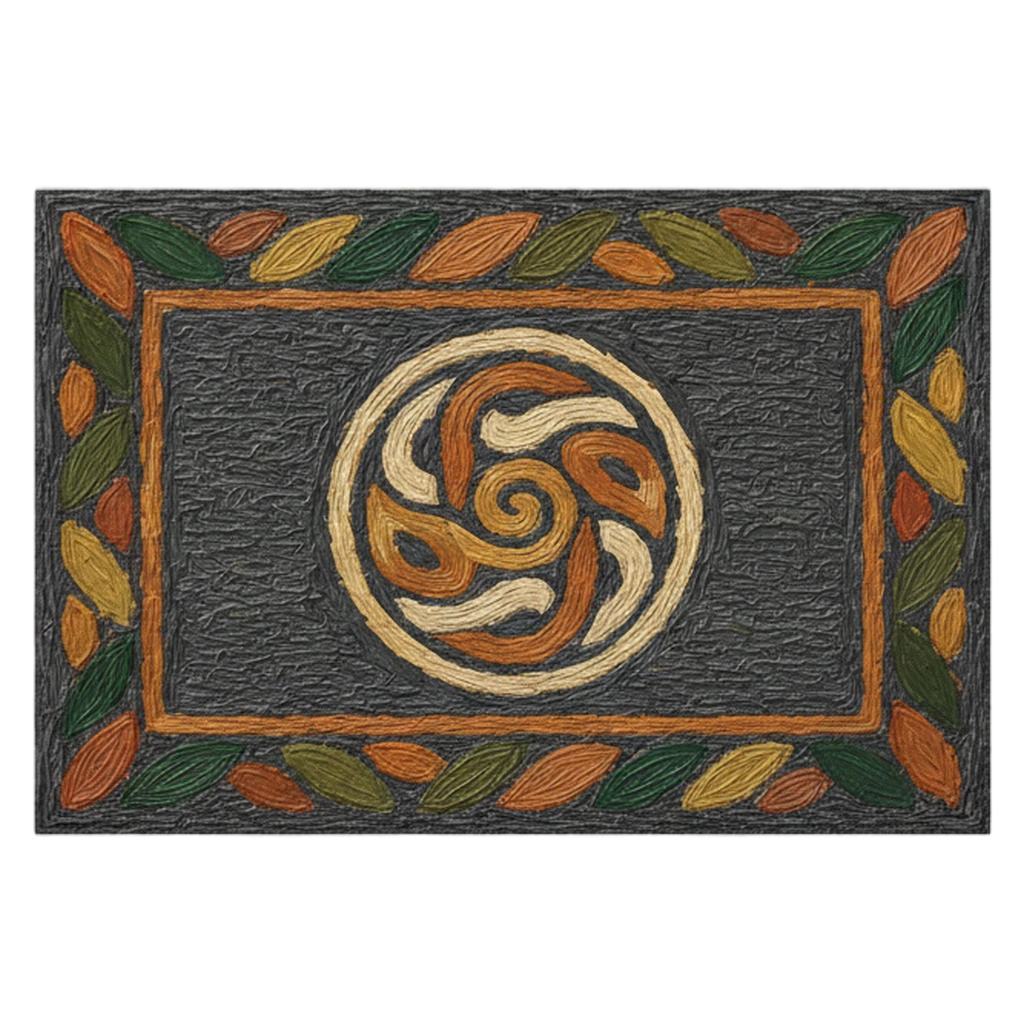 welcome mat Oil Painting icon