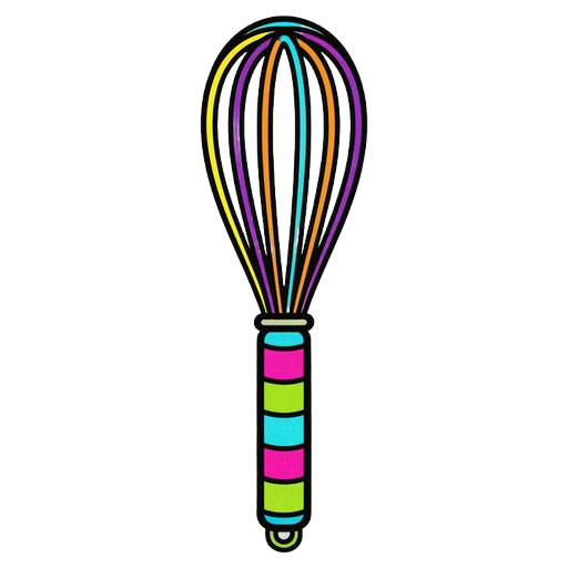 whisk Pop Art icon