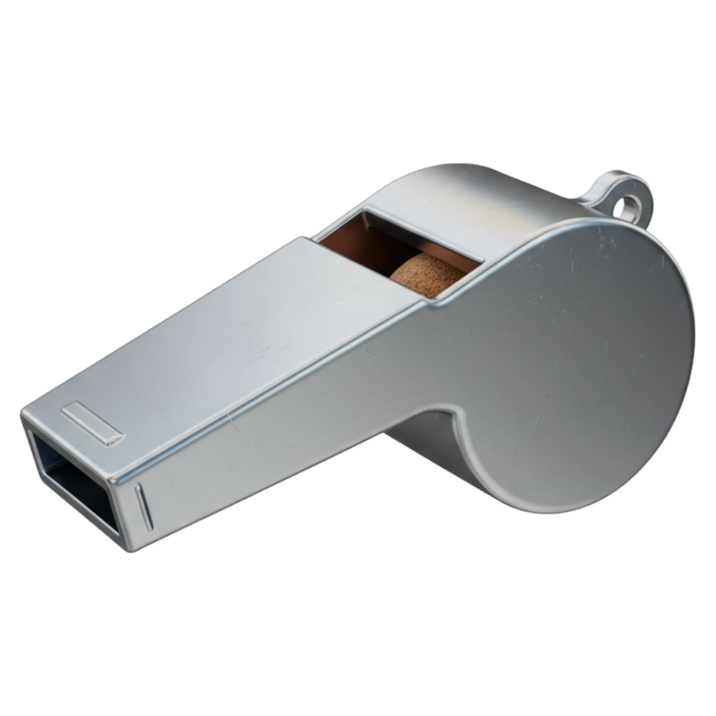 whistle Photorealistic icon
