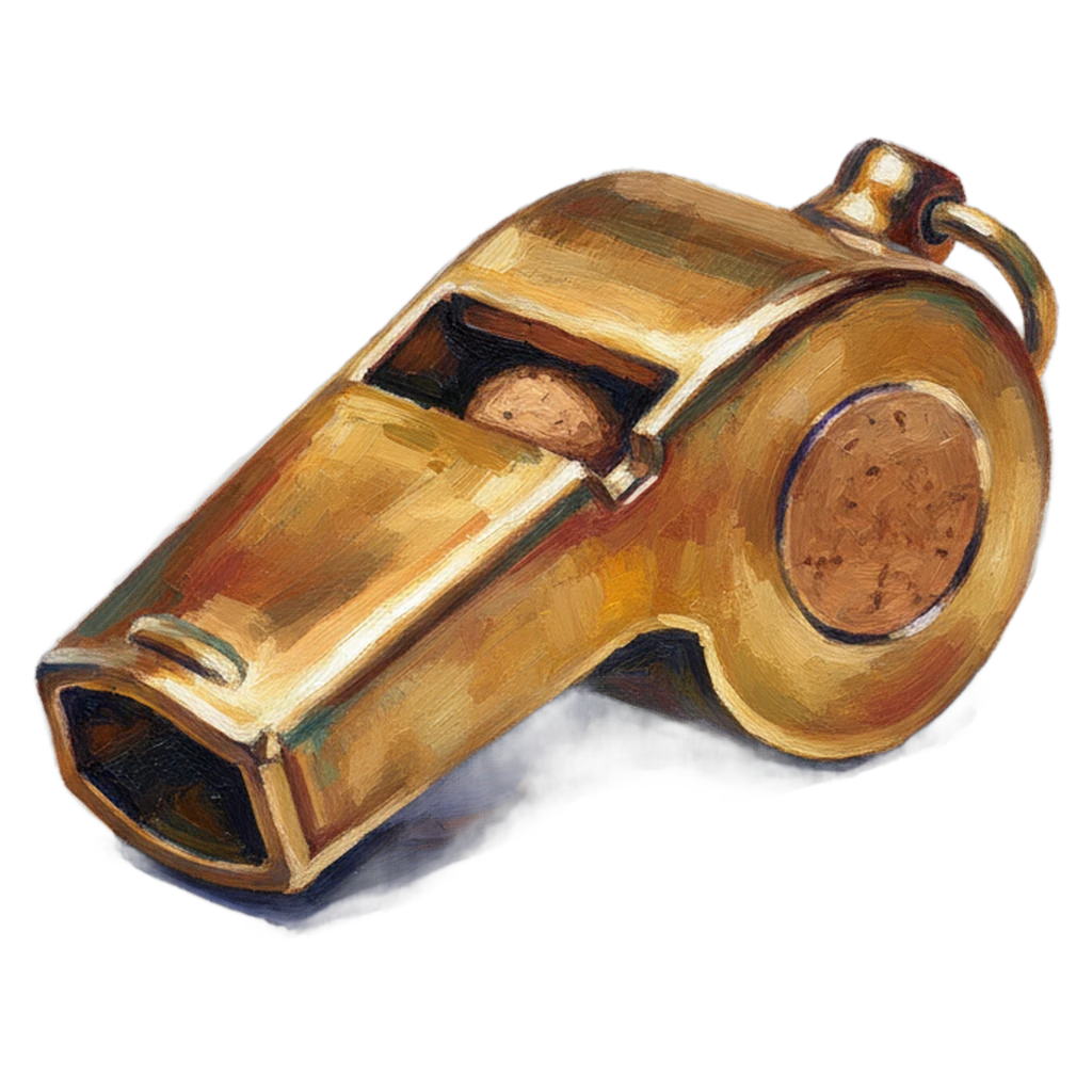 whistle Oil Painting icon