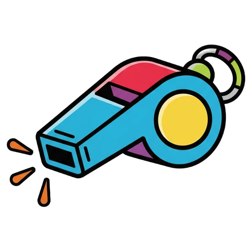 whistle Pop Art icon