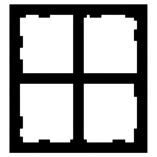 window frame Pixel Art icon