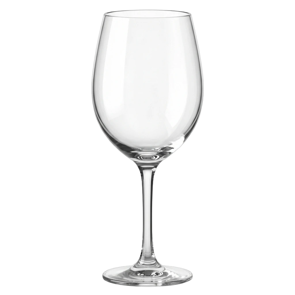 wine glass Photorealistic icon