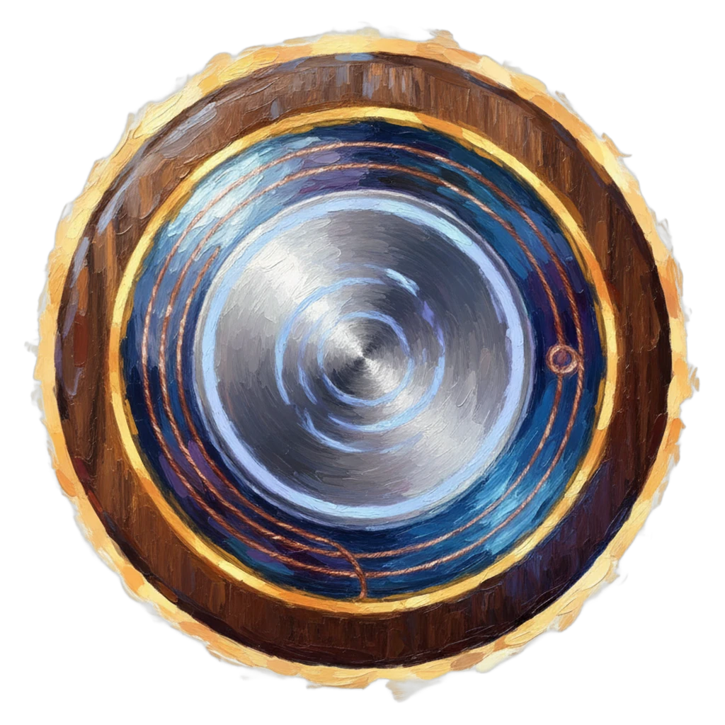 wireless charger Oil Painting icon