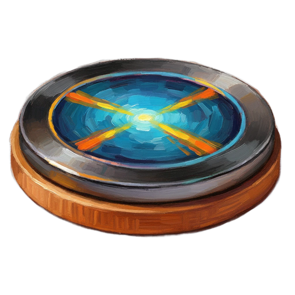 wireless charging pad Oil Painting icon