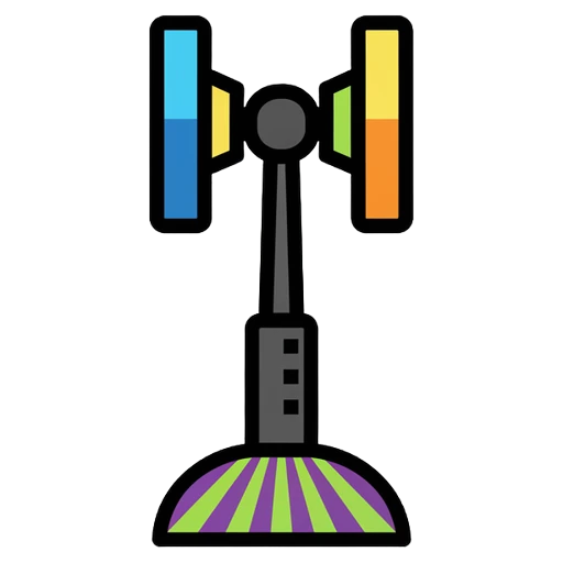 wireless router antenna Pop Art icon - free AI-generated pop art icon for web and app projects